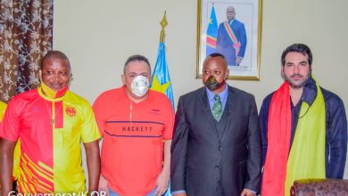 Photo de Sanga Balende : Arrivée triomphante du président Alexis Fatih à Mbuji Mayi
