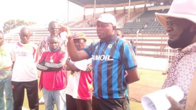 Photo de Lubumbashi Sport : Mutombo Tshota impose sa touche