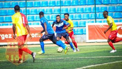 Photo de JSK et Sanga Balende se quittent dos à dos