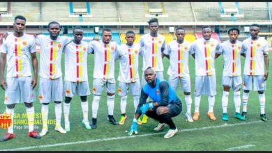 Photo de Sanga Balende enfonce RCK dans le gouffre