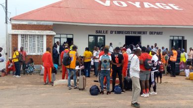 Photo de SM Sanga Balende déjà à Kinshasa